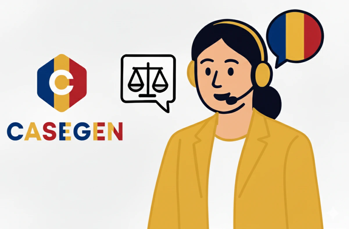 Romanian answering for law firms