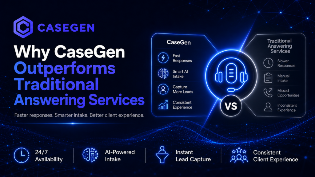Why CaseGen outperforms traditional services